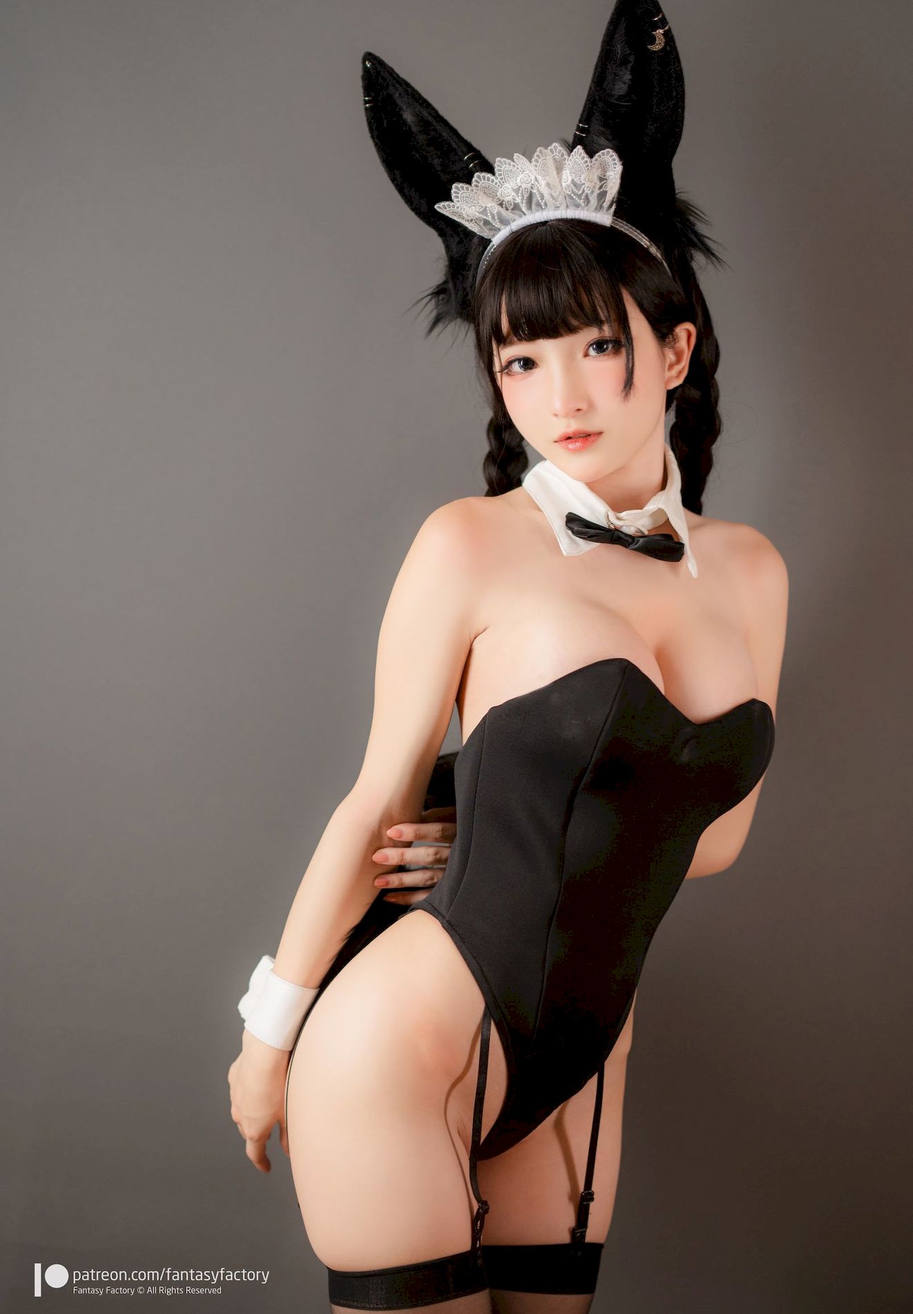 ͼ Bunny СDing FantasyStoryӰ]  Ů girl Ӱcoser 2020.10 Maid ģ P.1 